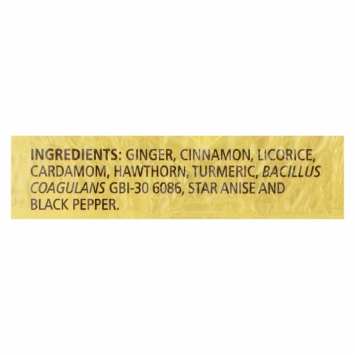 Celestial Seasonings - Tea - Ginger And Probiotics - Case Of 6 - 20 Bags Perspective: back