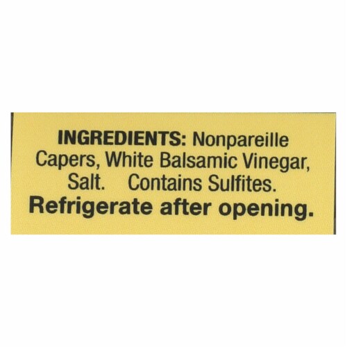 Alessi Capers in White Balsamic Vinegar Perspective: back