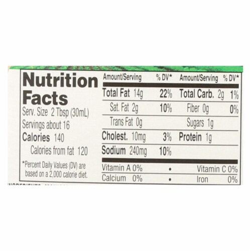 Hidden Valley Organic Ranch - Original - Case of 6 - 16 Fl oz. Perspective: back