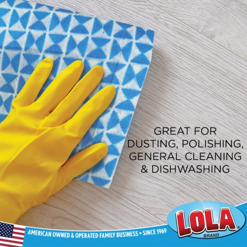 LOLA Anti-Microbial Clean N' Wipe Cloth, Comparable To Clorox Handi Wipes - 6 CT Perspective: back