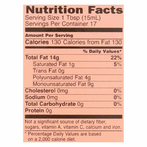 International Collection Almond Oil - Sweet - Case of 6 - 8.45 Fl oz. Perspective: back