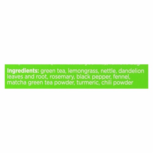Bigelow Tea Tea - Matcha Green - Refresh - Case of 6 - 18 BAG Perspective: back