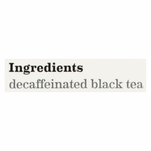 Bigelow Tea English Teatime Decaffeinated Black Tea - Case Of 6 - 20 Bags Perspective: back