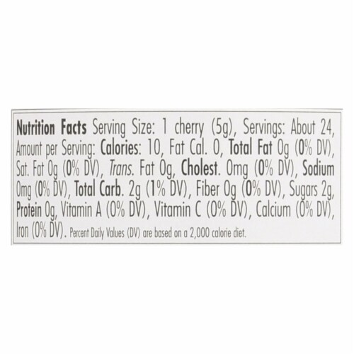 Mezzetta's Maraschino Cherries With Stems  - Case of 6 - 11 OZ Perspective: back