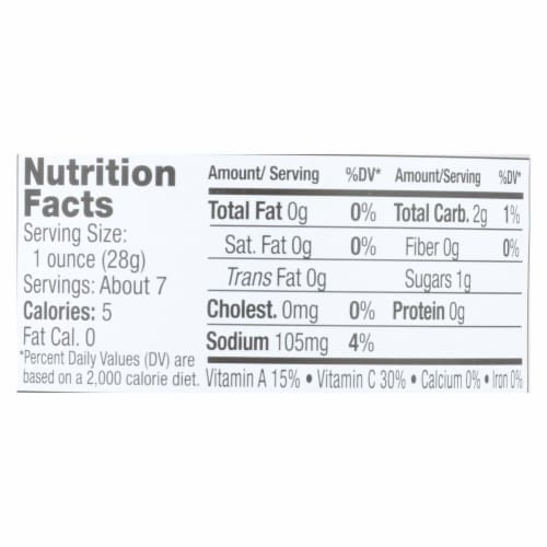 Jeff's Natural - Bell Pepper Strips - Case of 6 - 12 oz. Perspective: back