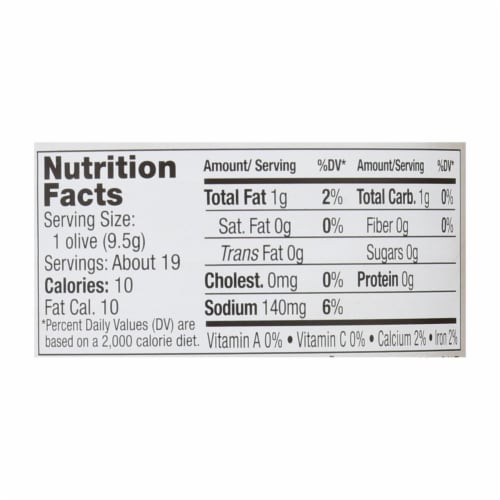 Jeff's Natural - Jalapeno Stuffed Olives - Case of 6 - 7.5 oz. Perspective: back