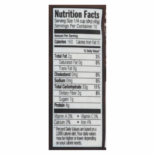 Lundberg Family Farms Sprouted Brown Basmati Rice - Case of 6 - 1 lb. Perspective: back