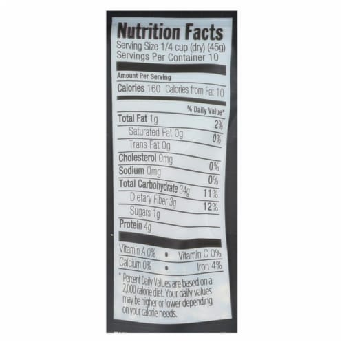 Lundberg Family Farms Wild Blend Rice - Case of 6 - 1 lb. Perspective: back