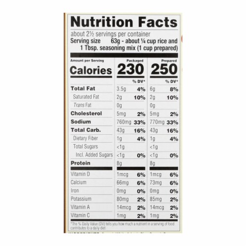 Lundberg Family Farms Organic Risotto - Creamy Parmesan - Case of 6 - 5.5 oz Perspective: back