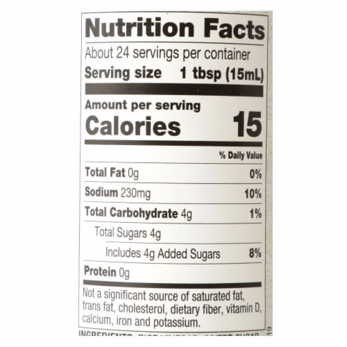 Nakano Seasoned Rice Vinegar - Case of 6 - 12 Fl oz. Perspective: back