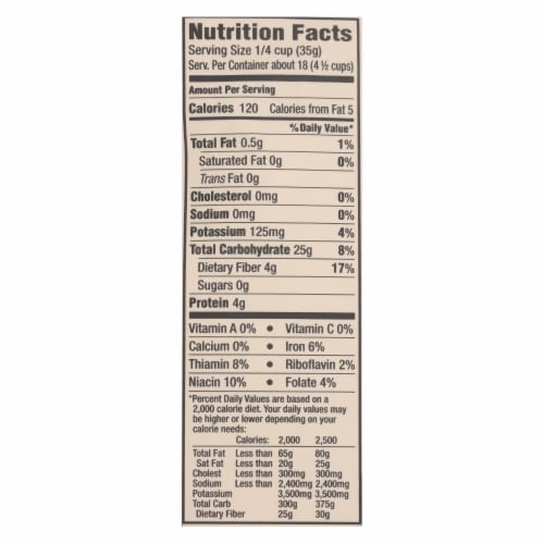 Arrowhead Mills™ Stone Ground Organic Whole Wheat Flour Perspective: back