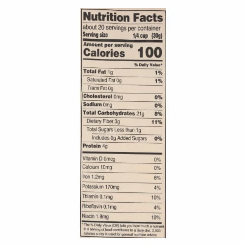Arrowhead Mills™ Organic Gluten Free Bukwheat Flour Perspective: back