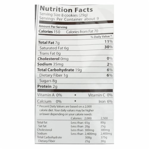 Loacker Quadratini  Dark Chocolate Wafer 8.82oz PK6 Perspective: back
