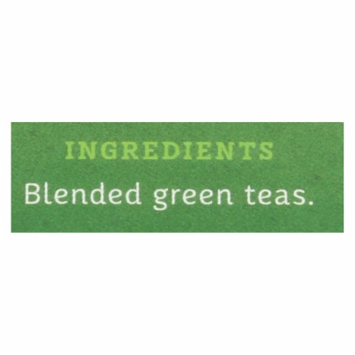 Stash Tea Organic Green Tea Perspective: back