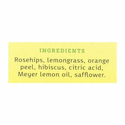 Stash Tea Meyer Lemon Tea Perspective: back