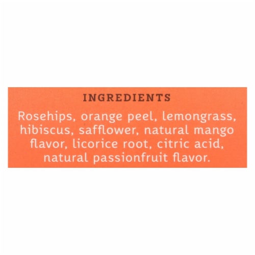 Stash Tea Passionfruit Herbal?Tea - Mango - Case Of 6 - 20 Count Perspective: back