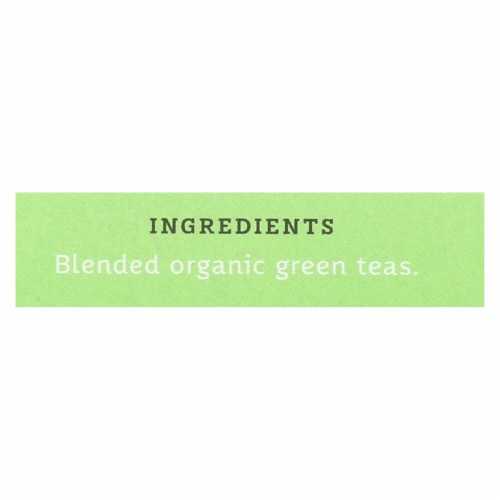 Stash Tea - Organic - Green - Premium - 18 Bags - Case of 6 Perspective: back