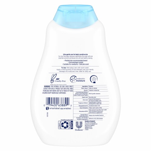 Baby Dove Rich Moisture Shampoo Perspective: back