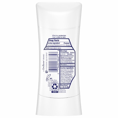 Dove Women 48-Hour Protection Advanced Care Lavender Fresh Antiperspirant Deodorant Stick Perspective: back