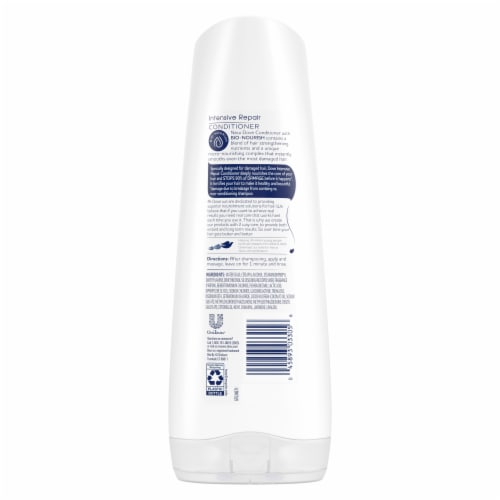 Dove Intensive Repair Moisturizing Conditioner for Dry & Damaged Hair Perspective: back