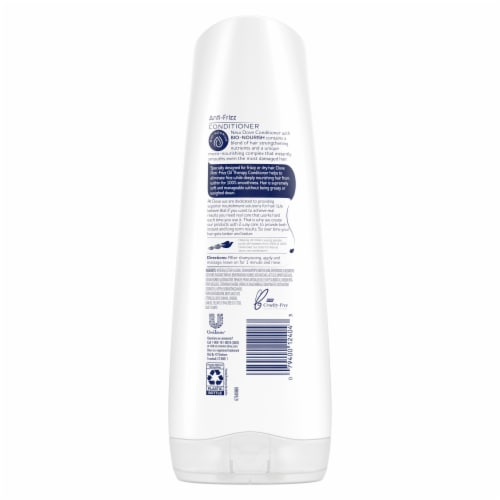 Dove Nutritive Solutions Anti-Frizz Oil Therapy Conditioner Perspective: back
