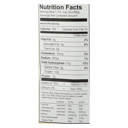 Al Dente - Fettuccine - Spinach - Case of 6 - 12 oz. Perspective: back
