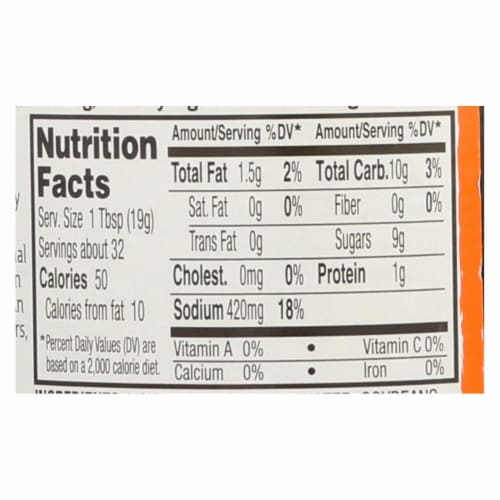 Soy Vay Hoisin Garlic Marinade and Sauce - Case of 6 - 22 Fl oz. Perspective: back
