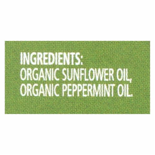 Simply Organic Peppermint Flavor - Organic - 2 oz Perspective: back