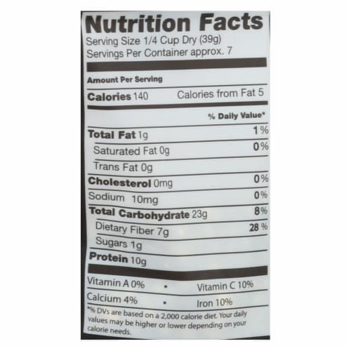 Truroots Organic Mung Beans - Sprouted - Case of 6 - 10 oz. Perspective: back