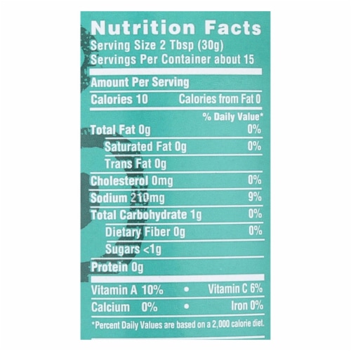 Frontera® Foods Double Roasted Tomato Salsa Case of 6 Perspective: back