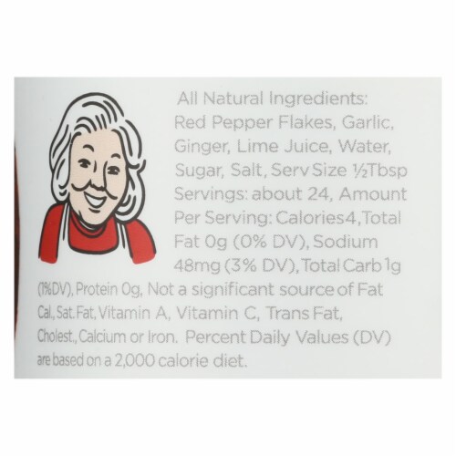 Mama O's Premium Kimchi - Paste Vegan Prem Kimchi - Case of 6 - 6 OZ Perspective: back