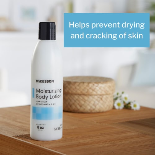 McKesson Summer Rain Scent Hand and Body Moisturizer Lotion 8 oz. Bottle 53-1352-8 1 Ct Perspective: back