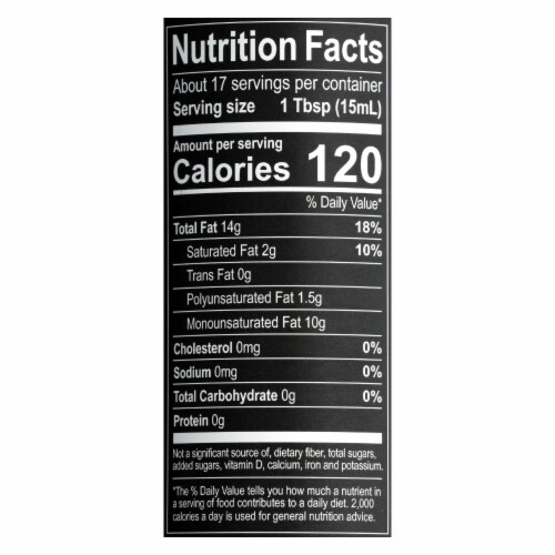 O Olive Oil - 100% Organic Extra Virgin Olive Oil - Case of 6 - 8.5 fl oz Perspective: back