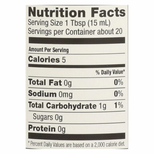 O Olive Oil Citrus Champagne Vinegar - Case of 6 - 10.1 FZ Perspective: back