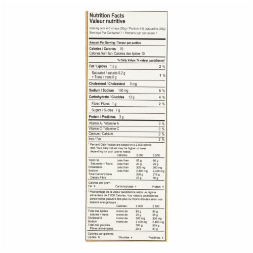 Kii Naturals Organic Cranberry Cashew Artisan Crisps Case Of 6 5 3 Oz 5 3 Oz Fred Meyer