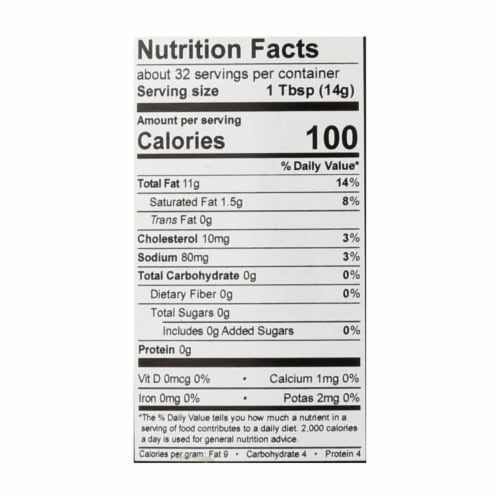 The Ojai Cook Organic Mayonnaise-Case Of 6-16 Fl Oz. Perspective: back