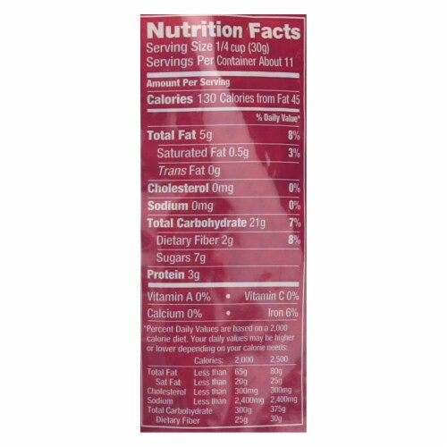 Udi's Cranberry Granola - Case of 6 - 11 OZ Perspective: back