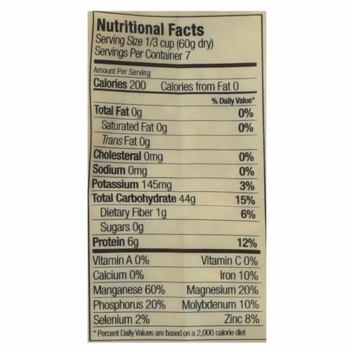 Lotus Foods Organic Volcano Rice - Case of 6 - 15 oz. Perspective: back