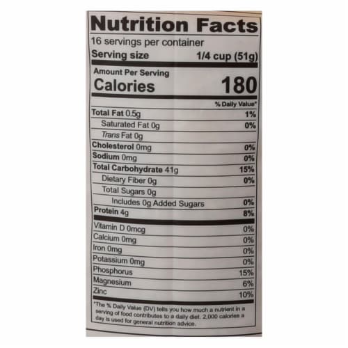 Lotus Foods Organic Rice - Basmati - Case of 6 - 30 oz Perspective: back