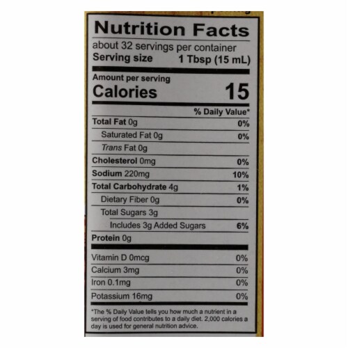 World Harbor Fajita Marinade and Sauce Mexican Style - Case of 6 - 16 Fl oz. Perspective: back