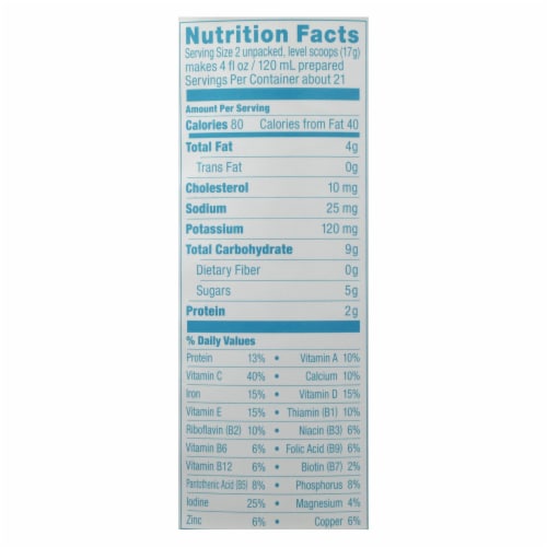 Babys Only Organic Toddler Formula - Organic - Dairy - DHA and ARA - 12.7 oz - case of 6 Perspective: back