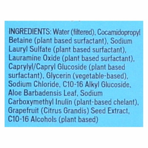 Biokleen Dish Liquid - Natural - Free and Clear - 25 oz - Case of 6 Perspective: back