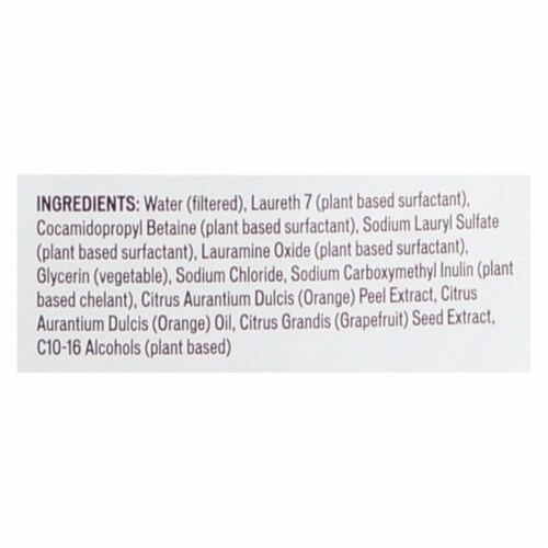 Biokleen Laundry Detergent - Citrus - Case of 6 - 64 Fl oz. Perspective: back