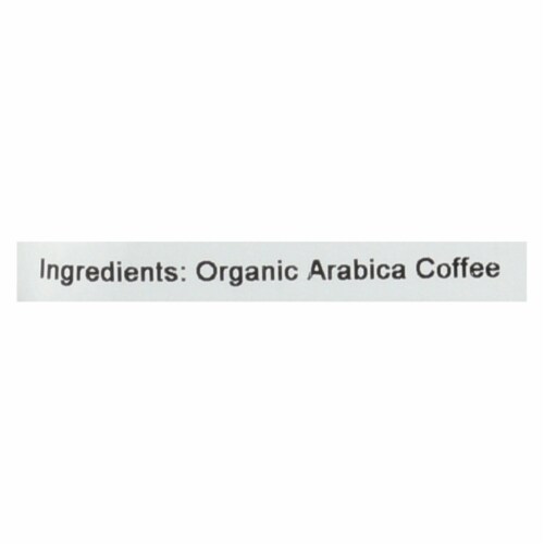 Equal Exchange Organic Drip Coffee - Decaf - Case of 6 - 12 oz. Perspective: back