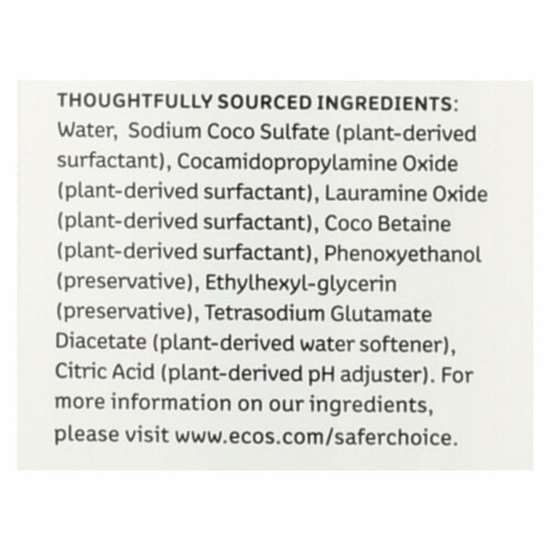 Earth Friendly Dishmate - Free and Clear - Case of 6 - 25 fl oz Perspective: back
