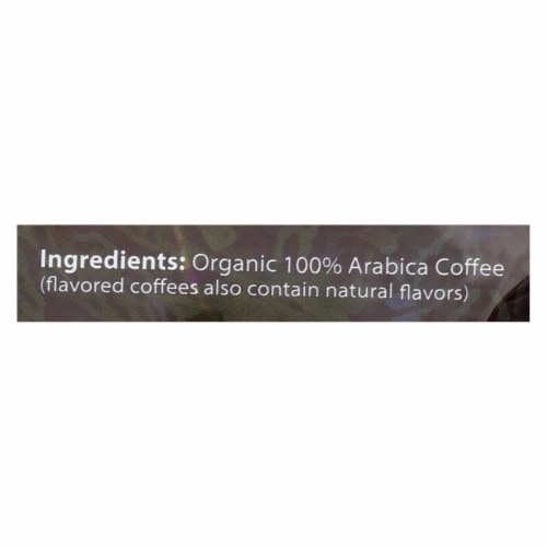Organic Coffee Coffee - Organic - Ground - French Roast - 12 oz - case of 6 Perspective: back