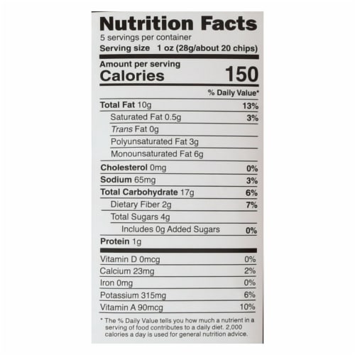 Good Health Sweet Chipotle - Sweet Potato - Case of 12 - 5 oz. Perspective: back