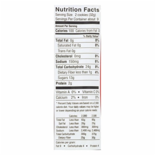 Newman's Own Organics Fig Newman's - Fat Free - Case of 6 - 10 oz. Perspective: back