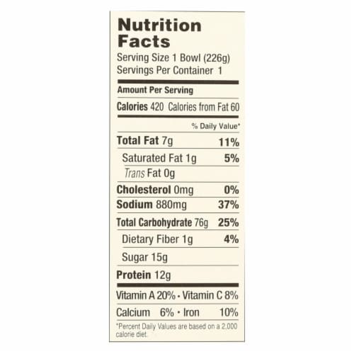 Annie Chun's Korean Sweet Chili Noodle Bowl - Case of 6 - 7.9 oz. Perspective: back