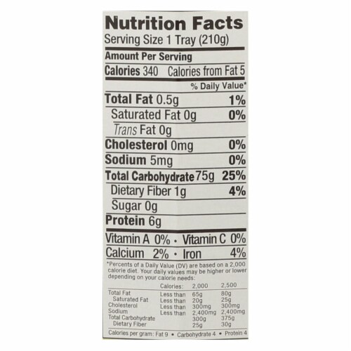 Glutinous discount rice calories